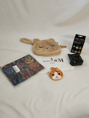 Hello 3am Sleepy Cat Crossbody, Cat  Accessories and Loungefly Monsters Bagcharm
